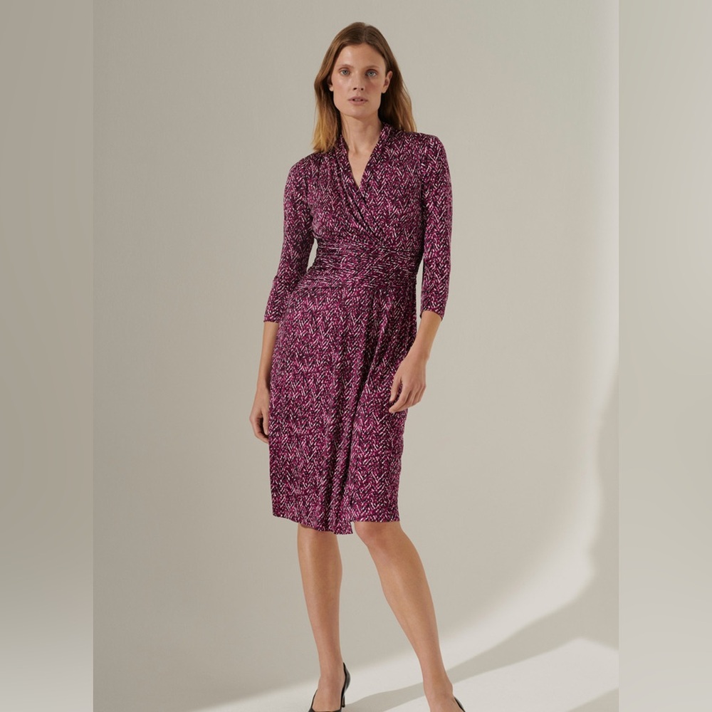 Vicenza Dress blue multicolored Stretch Jersey
